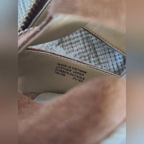 Michael Kors Tan Wedge Sandals - Picture 13 of 15